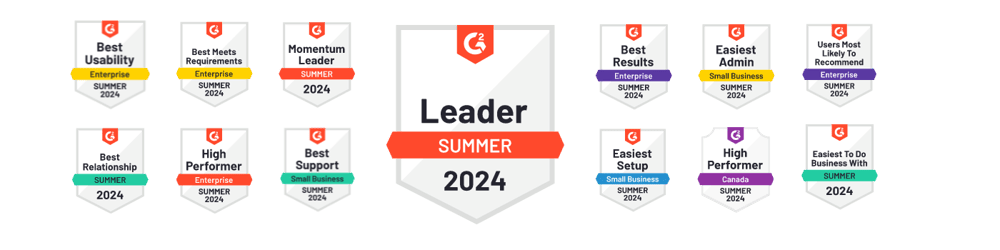 G2 Badges Summer 24